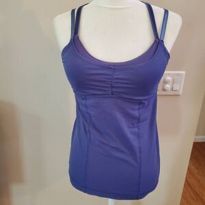 Lululemon Warrior Double Strap Royal Blue Size 8